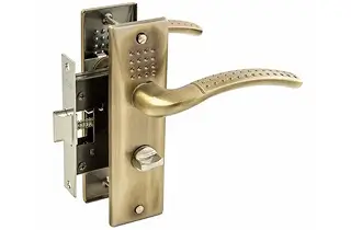 установка замка