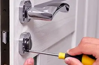 установка замка