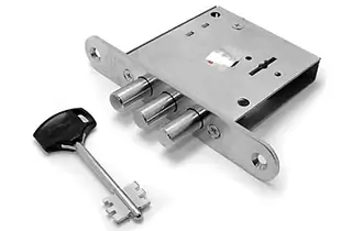 установка замка