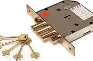 установка замка