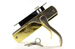 установка замка