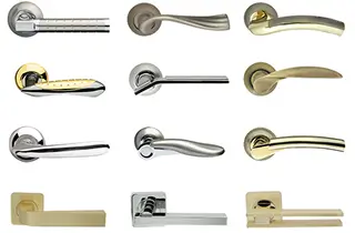 установка дверных ручек